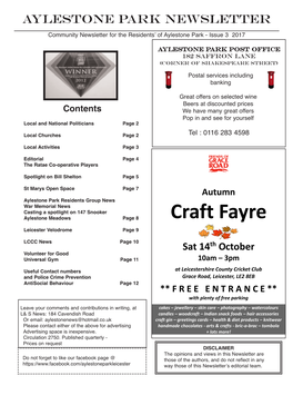 Craft Fayre Aylestone Meadows Page 8