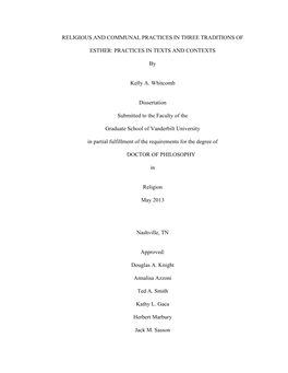 PRACTICES in TEXTS and CONTEXTS by Kelly A. Whitcomb