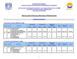 Bachillerato Escuela Nacional Preparatoria