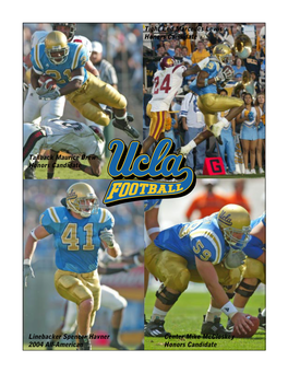 Ucla Football Schedules — a Glimpse at the Future