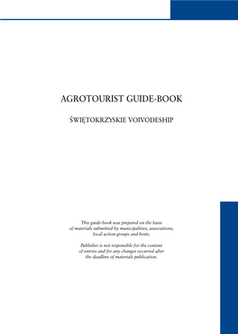 Agrotourist Guide-Book