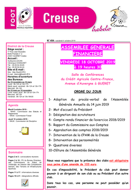 Assemblee Generale Financiere