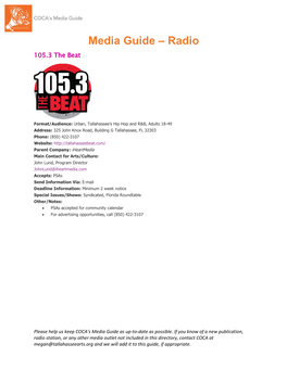 Radio 105.3 the Beat