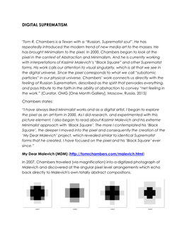 Digital Suprematism Overview