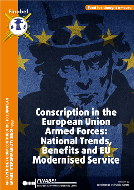 Conscription in the European Union Armed Forces: National Trends, Benefits and EU Modernised Service