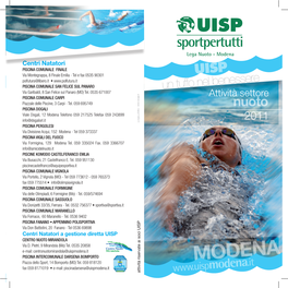 Volantino Nuoto UISP.Pdf