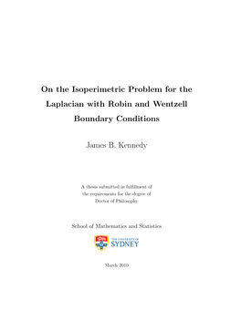 On the Isoperimetric Problem for the Laplacian with Robin and Wentzell Boundary Conditions