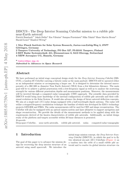 Template for Manuscripts in Advances in Space Research