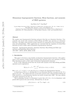 Arxiv:1911.10319V2 [Math.CA] 29 Dec 2019 Roswl Egvni H Etscin.Atraiey Ecnuse Can We Alternatively, Sections