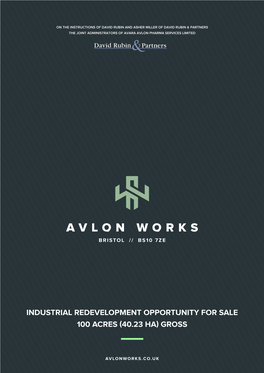 Avlon Works Bristol // Bs10 7Ze