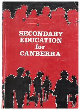 Secondary Education for Canberra