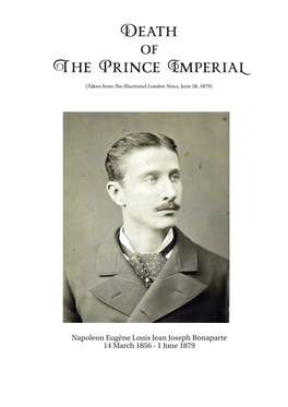 Death the Prince Imperial