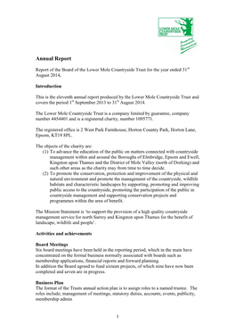 Annual Report 2014