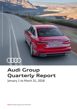 Audi Group Quarterly Report