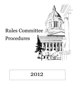 Rules Committee Procedures