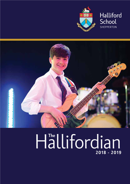 The 2018 - 2019 the HALLIFORDIAN