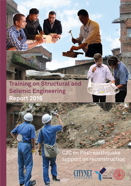 Training on Structural and Seismic Engineering Report 2016