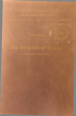 10. the Muslims of Burma by Moshe Yegar