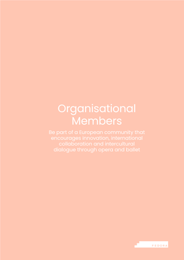 Organisational Members