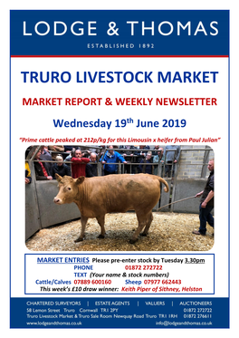 Truro Livestock Market