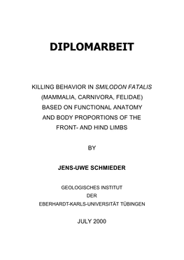 Diplomarbeit