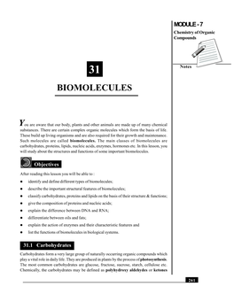 Biomolecules Y