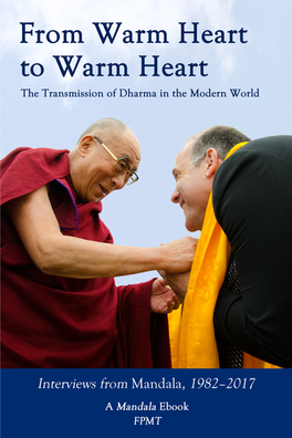 The Transmission of Dharma in the Modern World