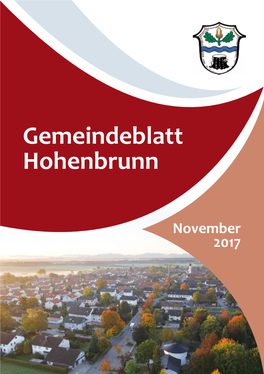 Gemeindeblatt Hohenbrunn