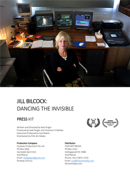 Jill Bilcock: Dancing the Invisible