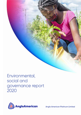 Environmental, Social and Governance Report 2020