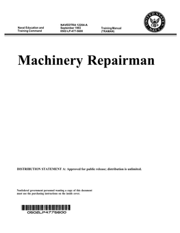 Machinery Repairman