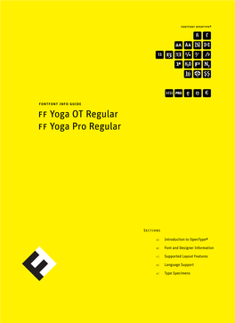 Ff Yoga OT Regular Ff Yoga Pro Regular