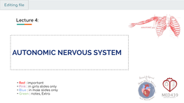 Autonomic Nervous System