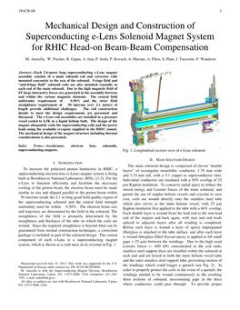 Mechanical Design and Construction of Superconducting E-Lens Solenoid Magnet System for RHIC Head-On Beam-Beam Compensation