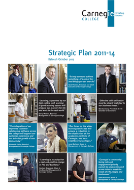 Strategic Plan 2011-14 Refresh October 2012