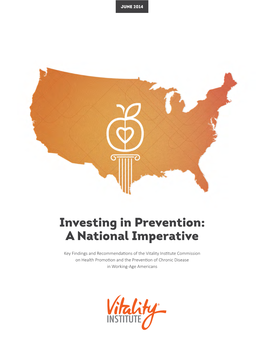 Investing in Prevention: a National Imperative