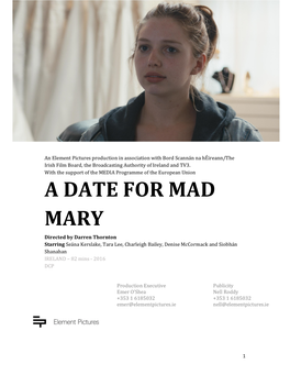 A Date for Mad Mary