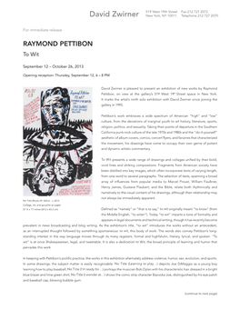 RAYMOND PETTIBON to Wit