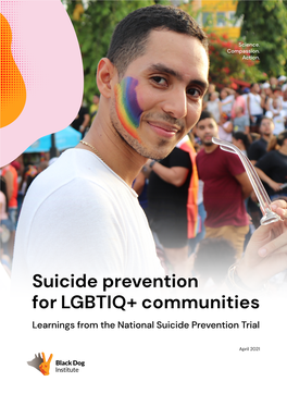 Suicide Prevention for LGBTIQ+ Communities Learnings from the National Suicide Prevention Trial