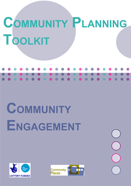 Community Engagement Community Planning Toolkit - Community Engagement