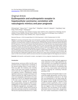 Correlation with Vasculogenic Mimicry and Poor Prognosis