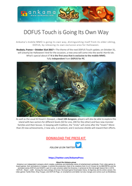 DOFUS Touch Is Going Its Own Way