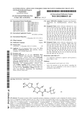WO 2012/080415 Al 21 June 2012 (21.06.2012) P O P C T