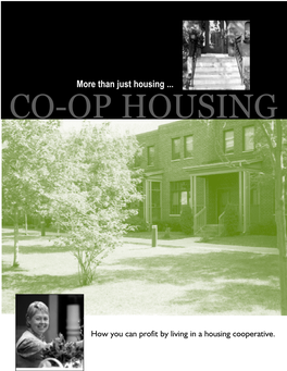 Co-Op Housing