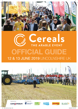 Official Guide 12 & 13 June 2019 Lincolnshire Uk