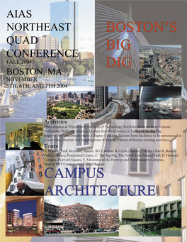 Boston's Big Dig Campus Architecture