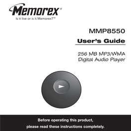 MMP8550 User’S Guide