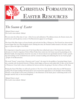 Easter Resources