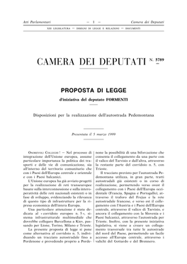 5789 Camera Dei Deputati —