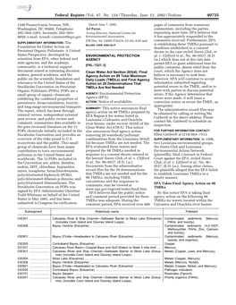 Federal Register/Vol. 67, No. 114/Thursday, June 13, 2002/Notices